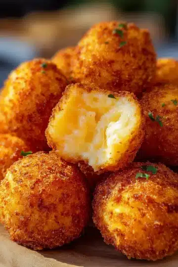 Bolas de Queso Frito