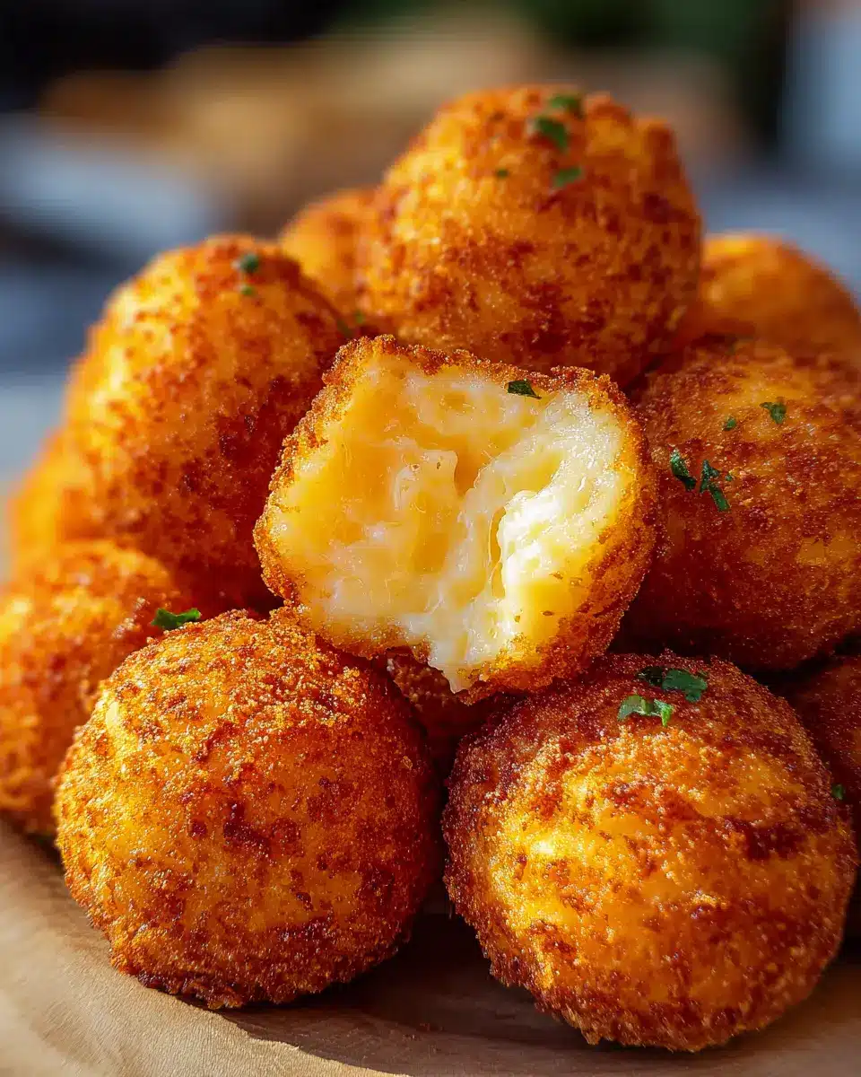 Bolas de Queso Frito