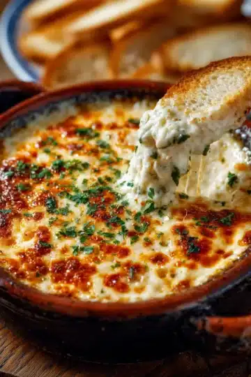 Dip de Queso Fundido Cremoso