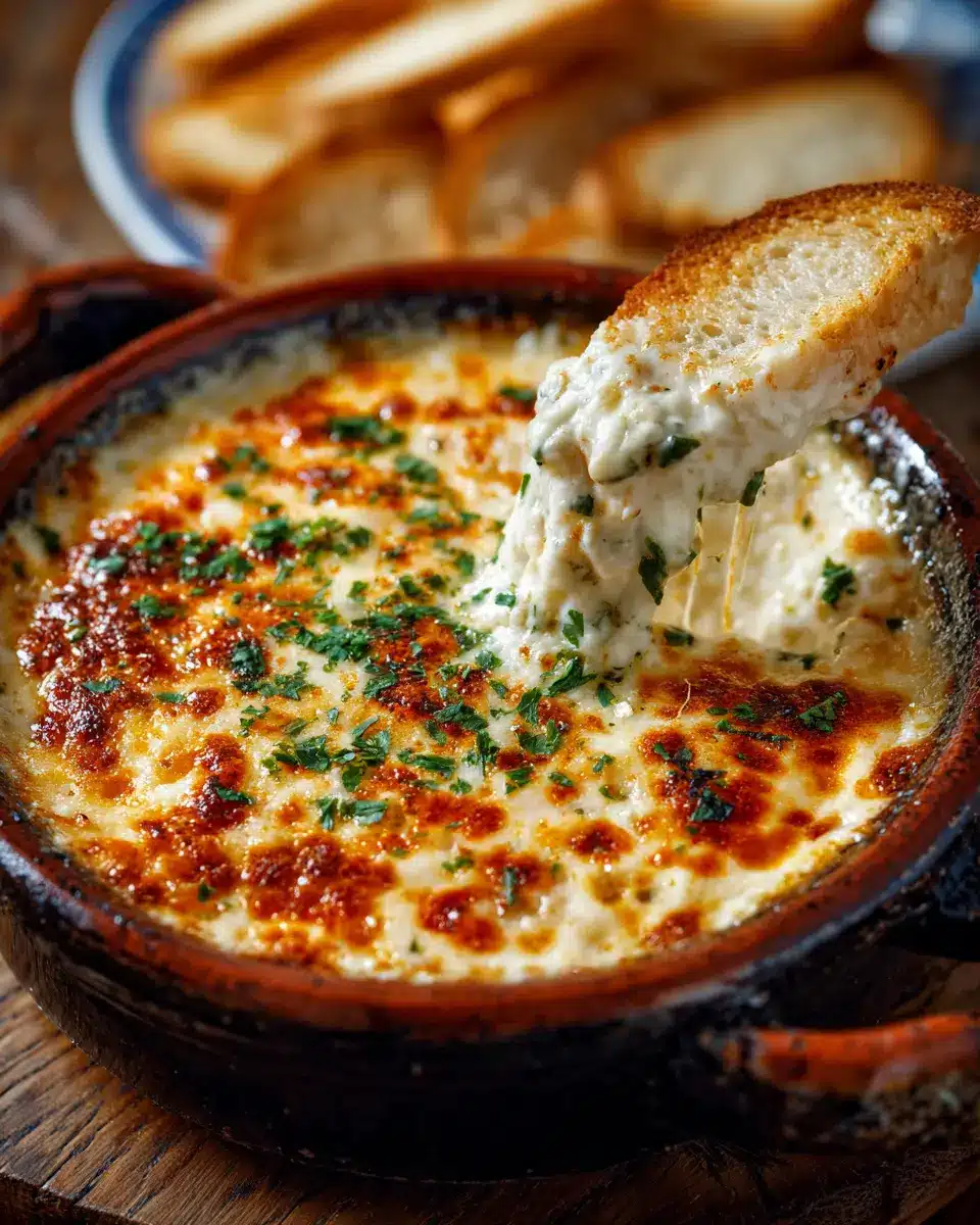 Dip de Queso Fundido Cremoso