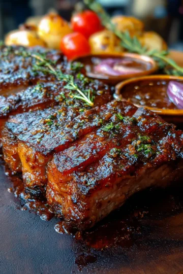 Lomo de Res Asado en Salsa de Tamarindo