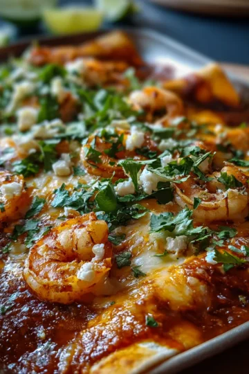 Enchiladas de Mariscos