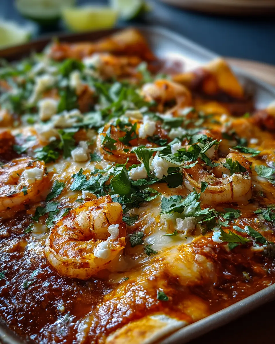 Enchiladas de Mariscos